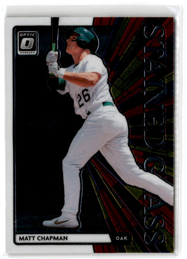 2020 Donruss Optic Stained Glass Matt Chapman #SG-10