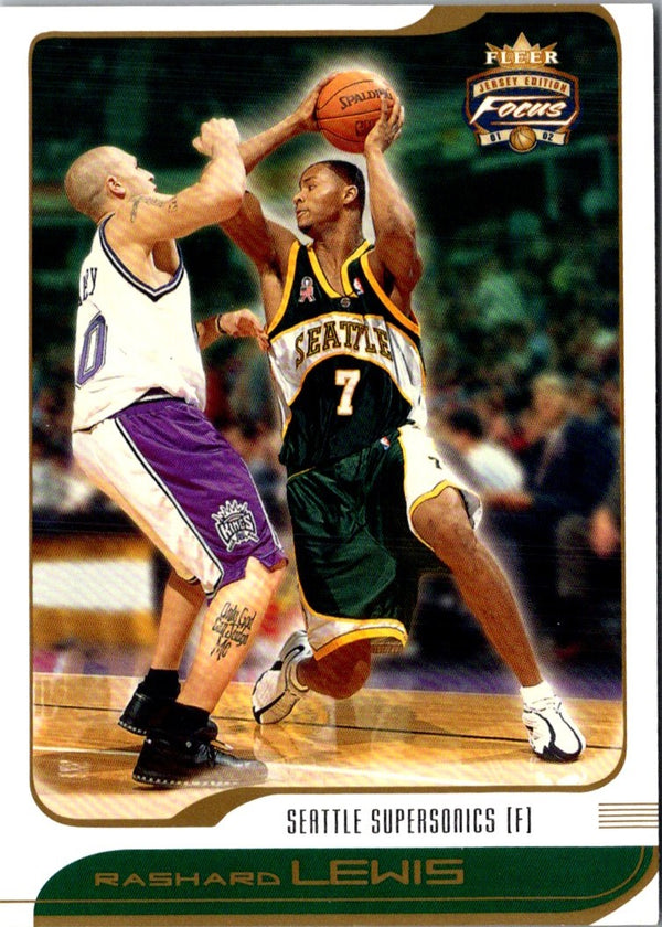 2001 Fleer Focus Rashard Lewis #71