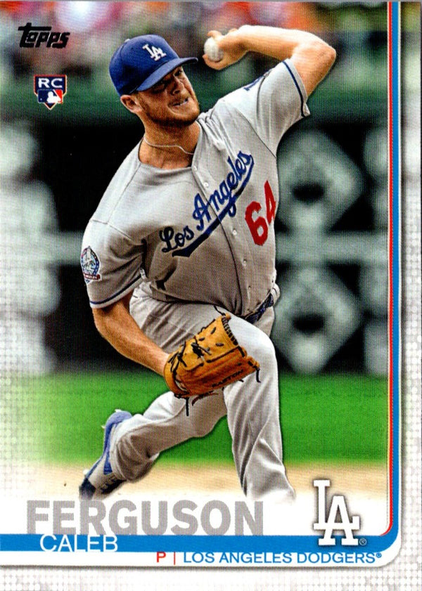 2019 Topps Caleb Ferguson #452 Rookie