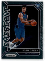 2020 Panini Prizm Emergent Josh Green #22