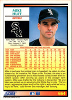 1992 Score Mike Huff #664