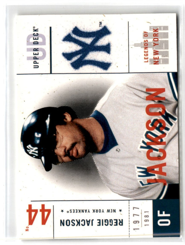 2001 Upper Deck Legends of New York Reggie Jackson #115