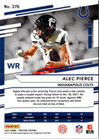 2022 Panini Prestige Alec Pierce #376 Rookie