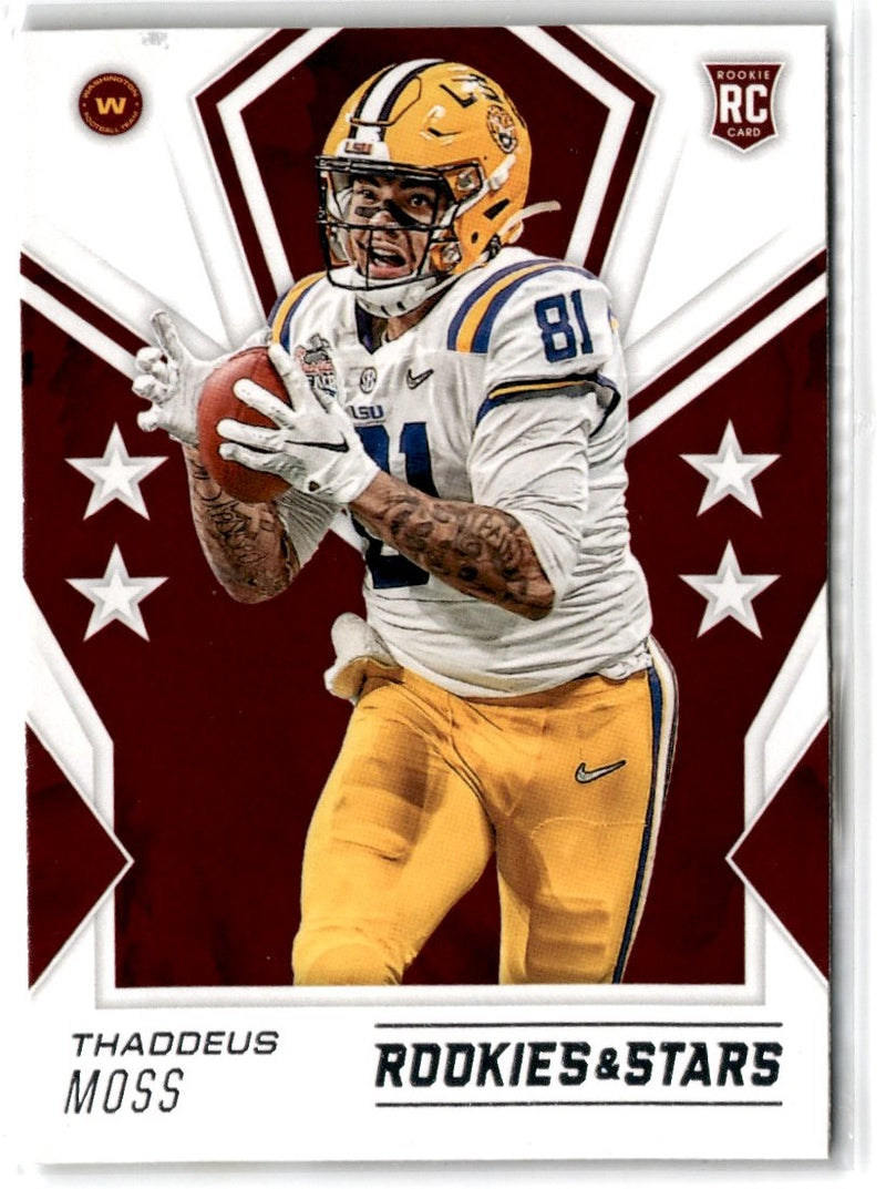 2020 Panini Rookies & Stars Thaddeus Moss