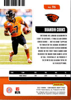 2021 Panini Contenders Draft Picks Game Ticket Red Brandin Cooks #96