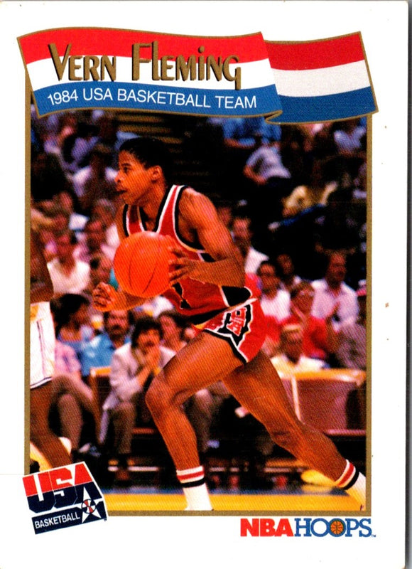 1991 Hoops Vern Fleming #558
