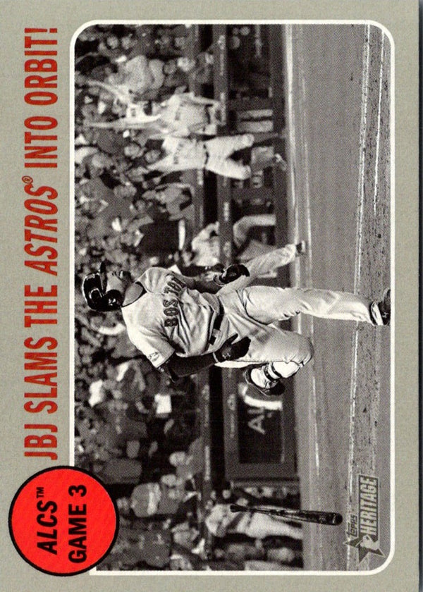 2019 Topps Heritage JBJ Slams the Astros into Orbit! #200