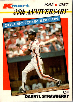 1987 Topps Kmart 25th Anniversary Darryl Strawberry #32