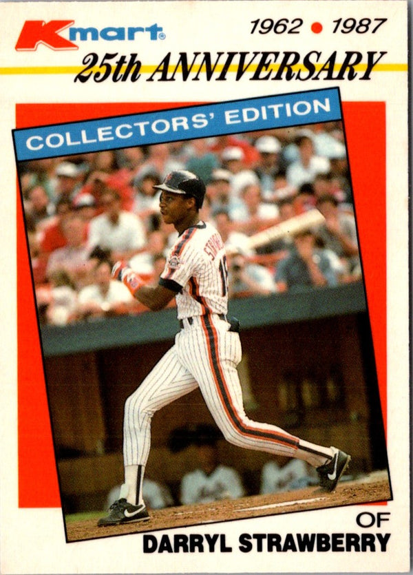 1987 Topps Kmart 25th Anniversary Darryl Strawberry #32