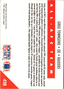 1991 Pro Set Greg Townsend