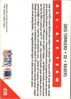 1991 Pro Set Greg Townsend #418