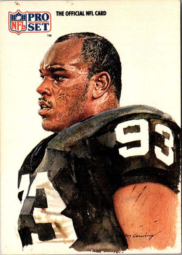 1991 Pro Set Greg Townsend #418