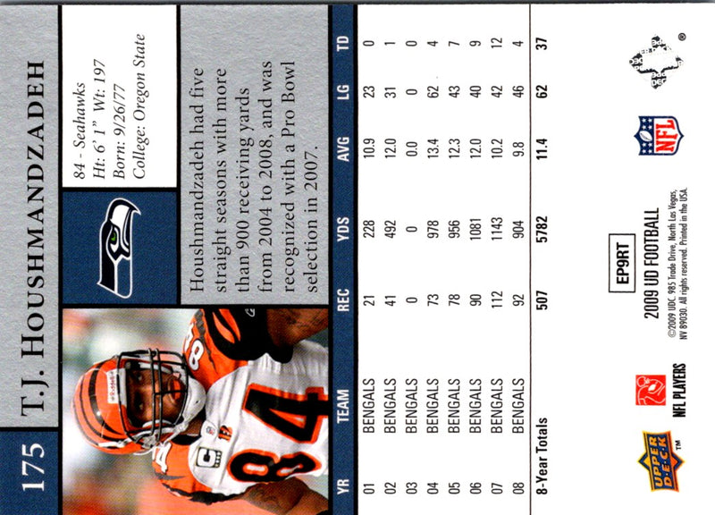 2009 Upper Deck T.J. Houshmandzadeh