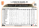 2022 Topps LaMonte Wade Jr.