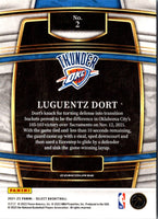 2021 Panini Select Blue Luguentz Dort #2