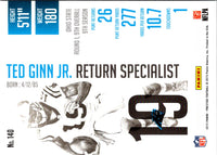 2015 Panini Prestige Ted Ginn Jr. #140