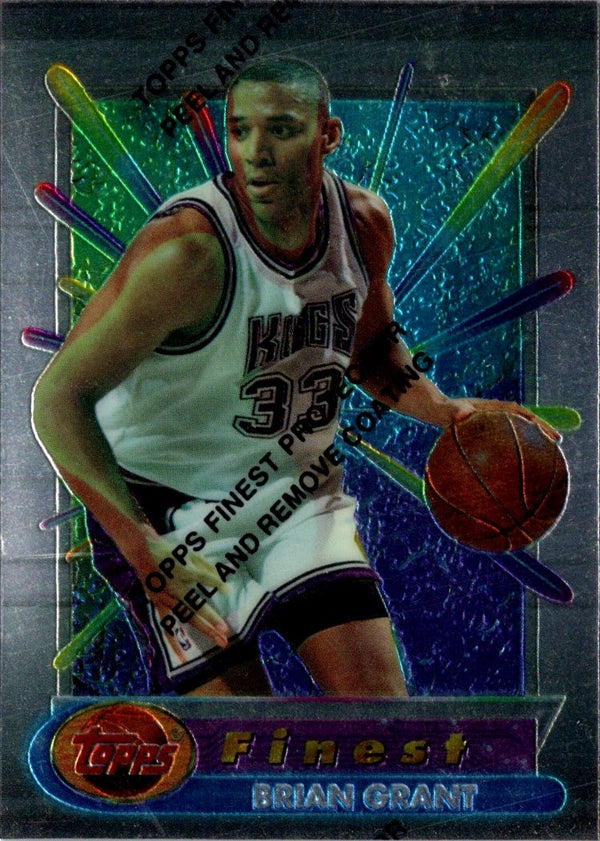 1994 Finest Brian Grant #186 Rookie