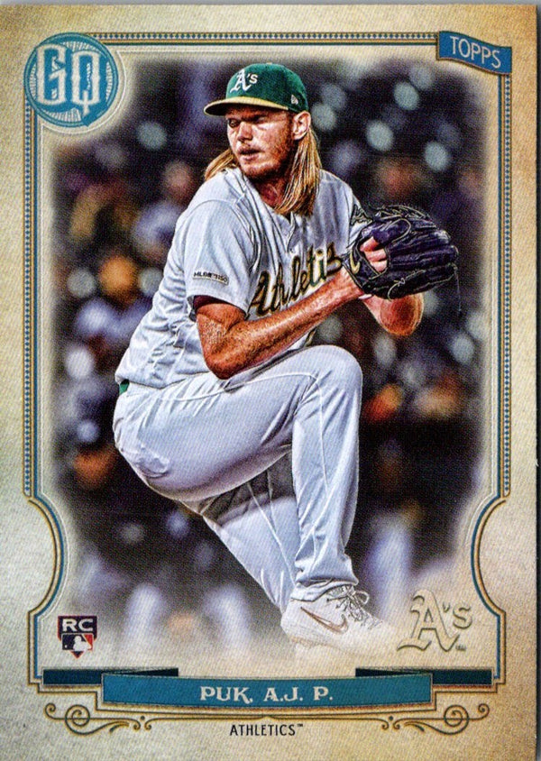 2020 Topps Gypsy Queen A.J. Puk #113 Rookie