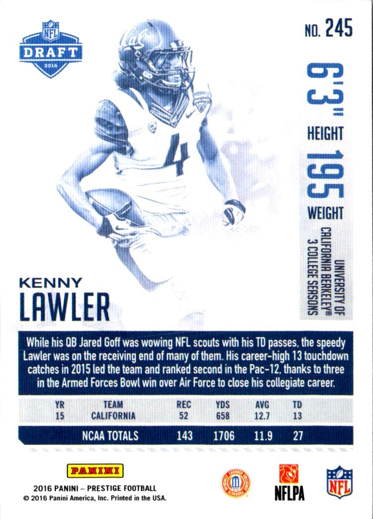 2016 Panini Prestige Kenny Lawler