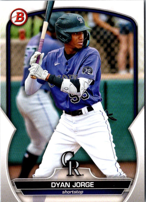 2023 Bowman Draft Dyan Jorge #BD-194 Rookie