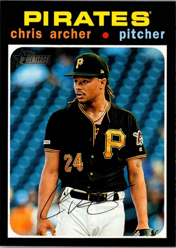 2020 Topps Heritage Chris Archer #311