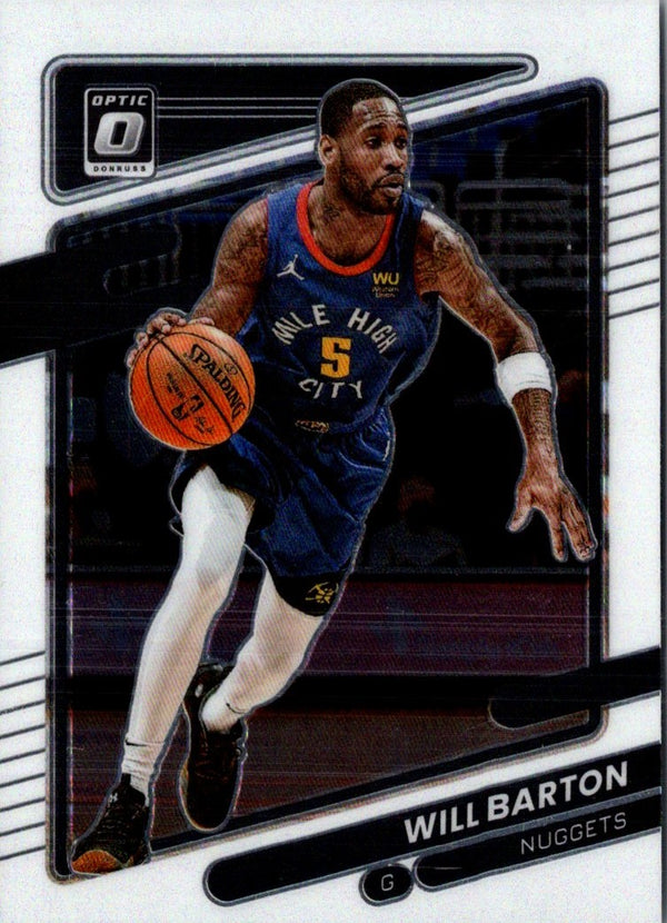 2021 Donruss Optic Will Barton #61