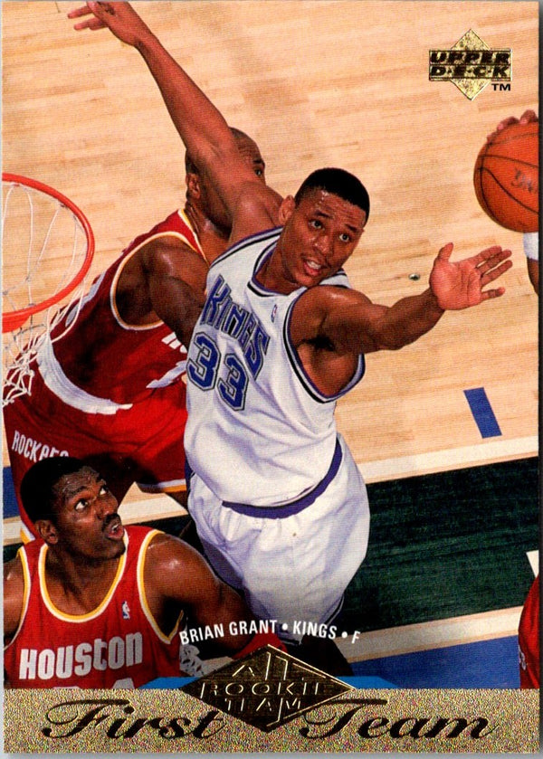 1995 Upper Deck Electric Court Gold Brian Grant #159