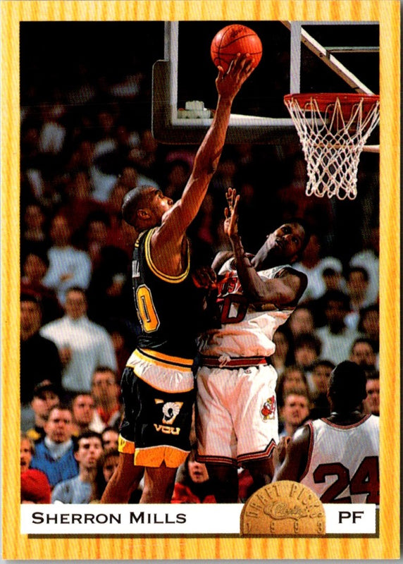1993 Classic Draft Picks Gold Sherron Mills #95