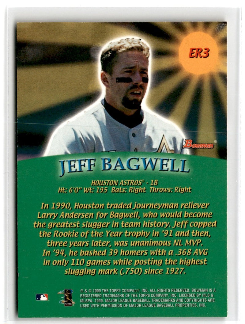 1999 Bowman Early Risers Jeff Bagwell