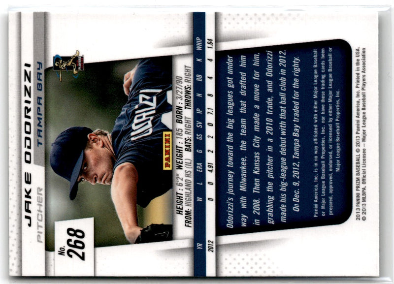 2013 Panini Prizm Jake Odorizzi