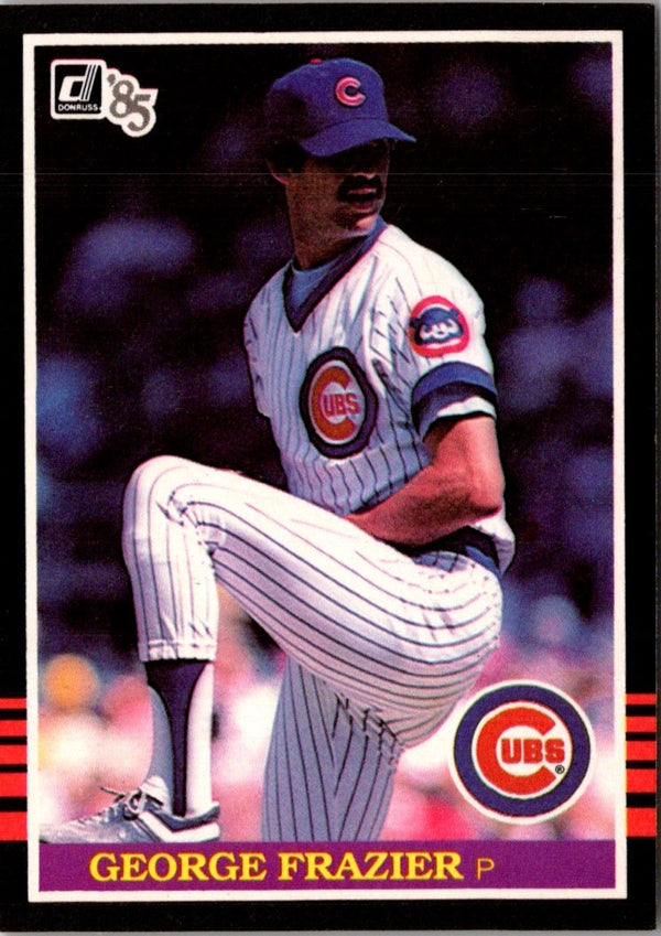 1985 Donruss George Frazier #167