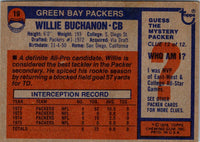1976 Topps Willie Buchanon #19