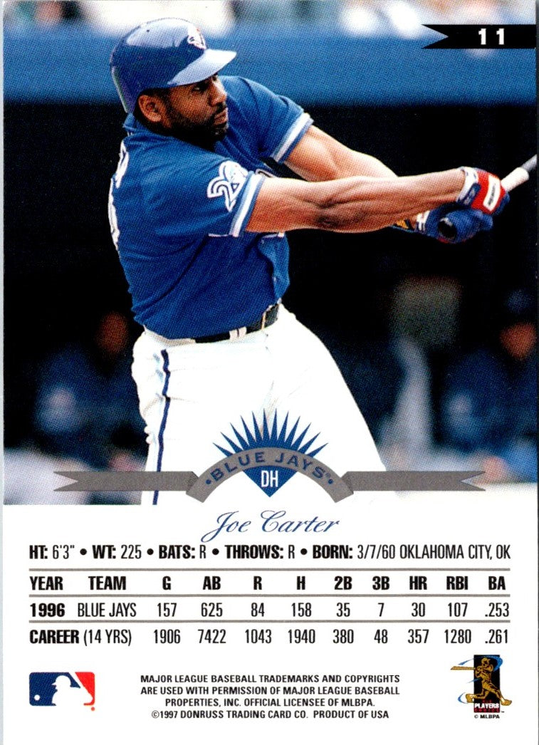 1997 Leaf Joe Carter
