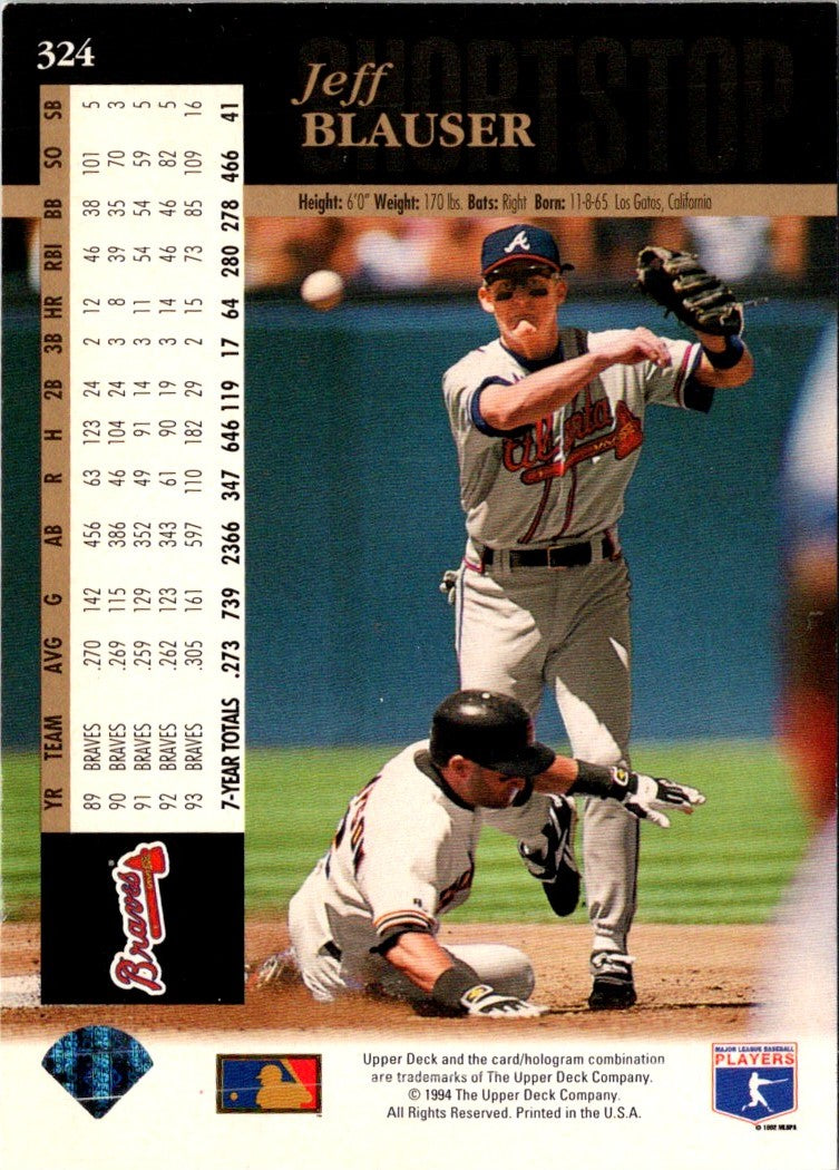 1994 Upper Deck Jeff Blauser