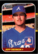 1987 Donruss Jeff Dedmon