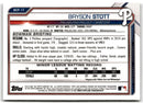 2021 Bowman Chrome Prospects Bryson Stott