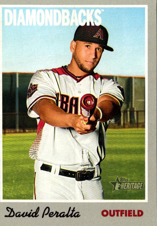 2019 Topps Heritage David Peralta #57