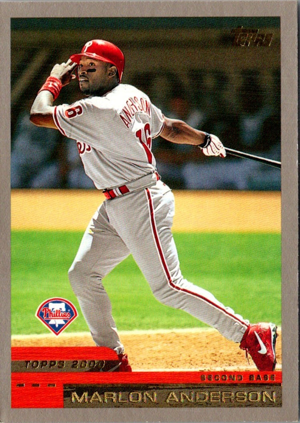 2000 Topps MVP Promotion Marlon Anderson #341