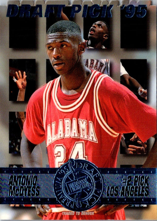 1995 Press Pass Premium Draft Picks Antonio McDyess #30