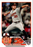 2023 Topps Update Grayson Rodriguez #US35