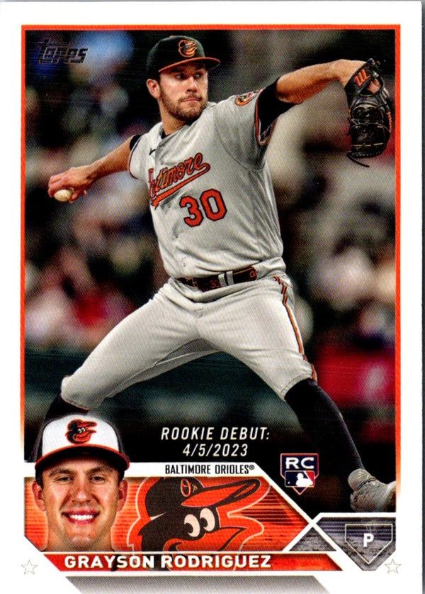 2023 Topps Update Grayson Rodriguez #US35