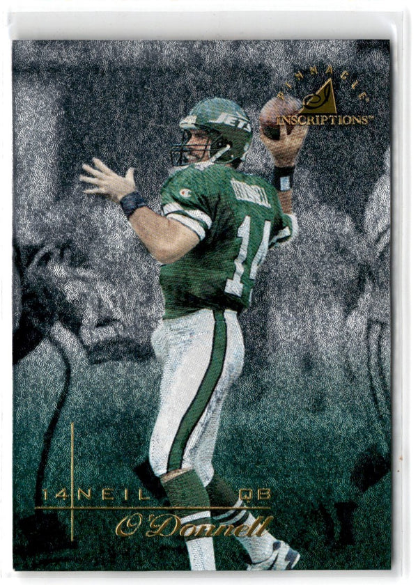 1997 Pinnacle Inscriptions Neil O'Donnell #9