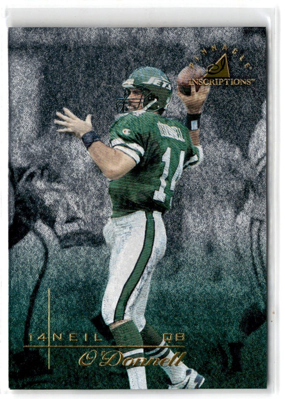1997 Pinnacle Inscriptions Neil O'Donnell #9