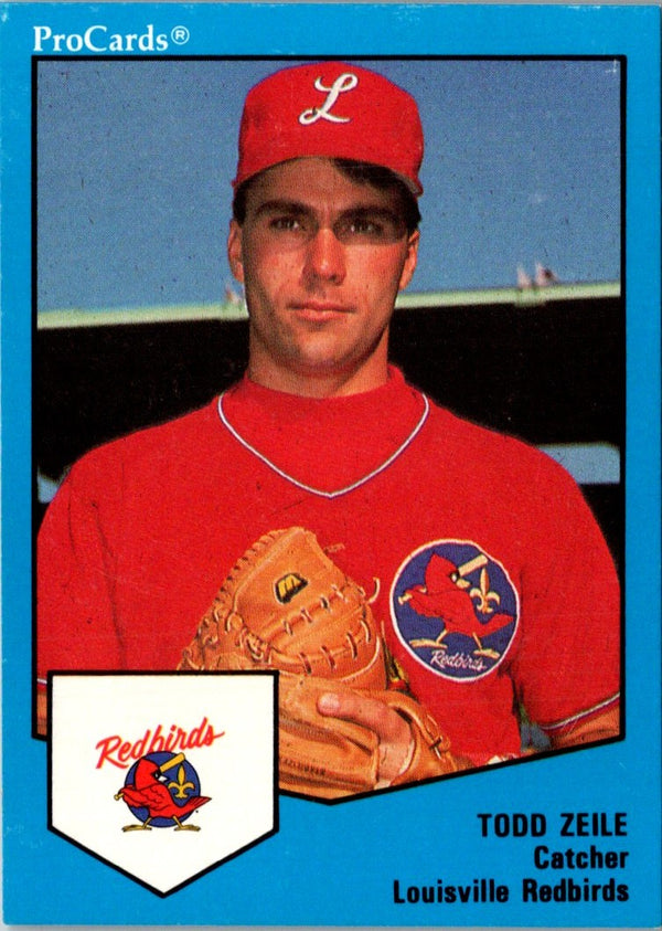 1989 ProCards Minor League Team Sets Todd Zeile #1267