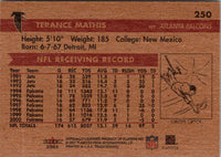 2001 Fleer Tradition Glossy Terance Mathis #250