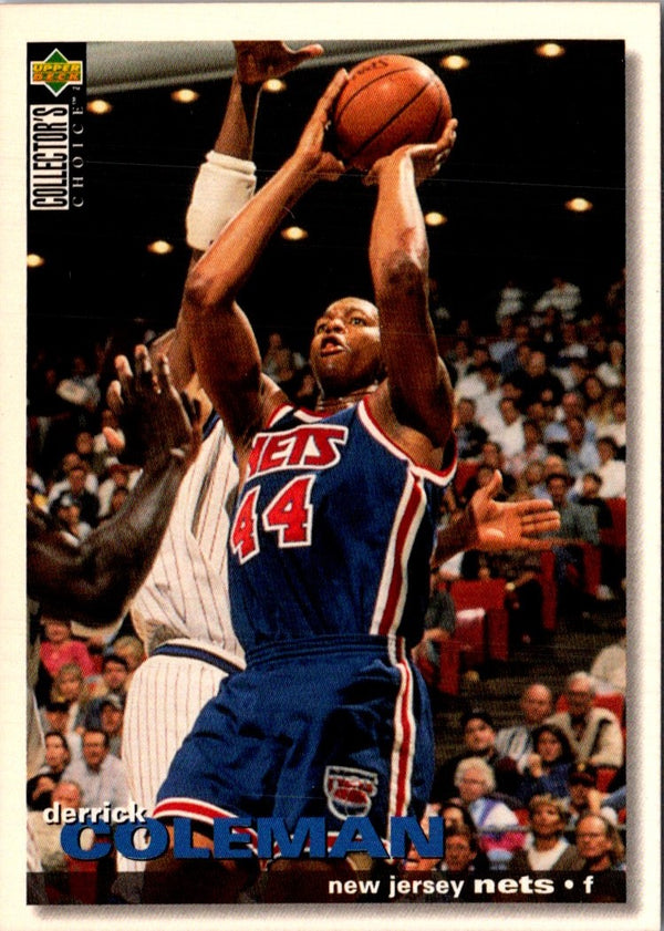 1995 Collector's Choice Derrick Coleman #138