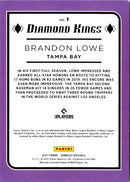 2021 Donruss Holo Purple Brandon Lowe