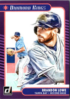 2021 Donruss Holo Purple Brandon Lowe #1
