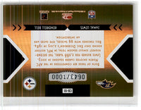 2005 Donruss Elite Face 2 Gold Jamal Lewis/Kendrell Bell #CB-10 0643/1000