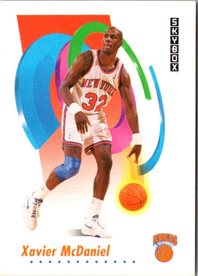 1991 SkyBox Xavier McDaniel #638